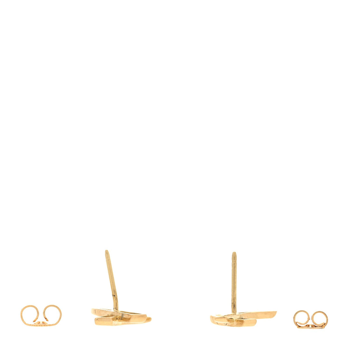 18K Yellow Gold Paloma's Graffiti X Earrings