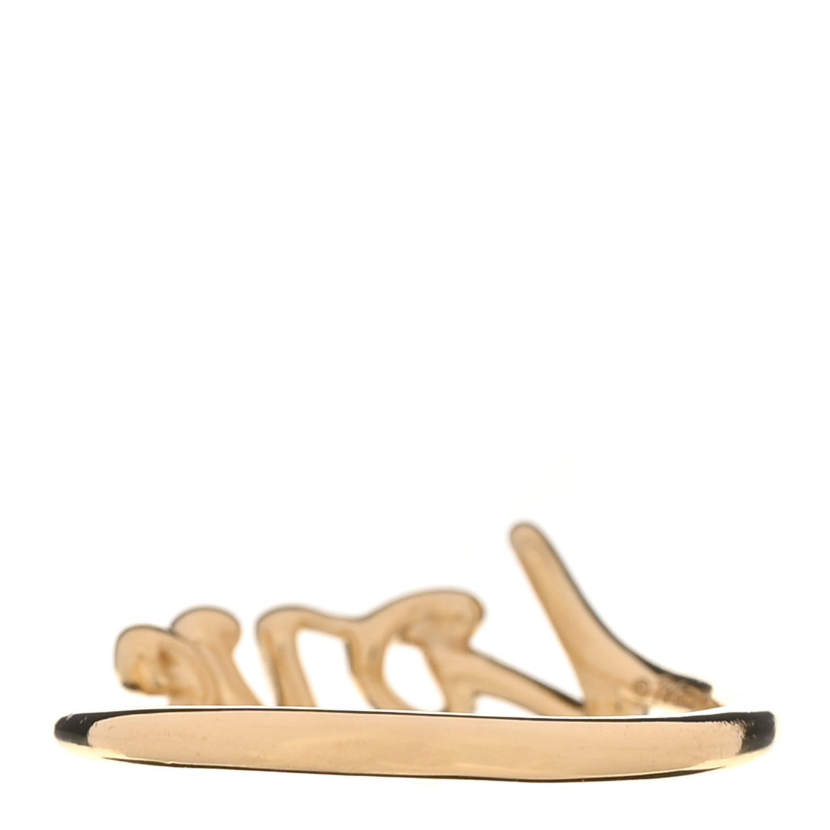 18K Yellow Gold Mini Paloma's Graffiti Love Ring 52 6