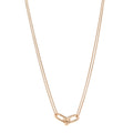 18K Rose Gold HardWear Double Link Pendant Necklace