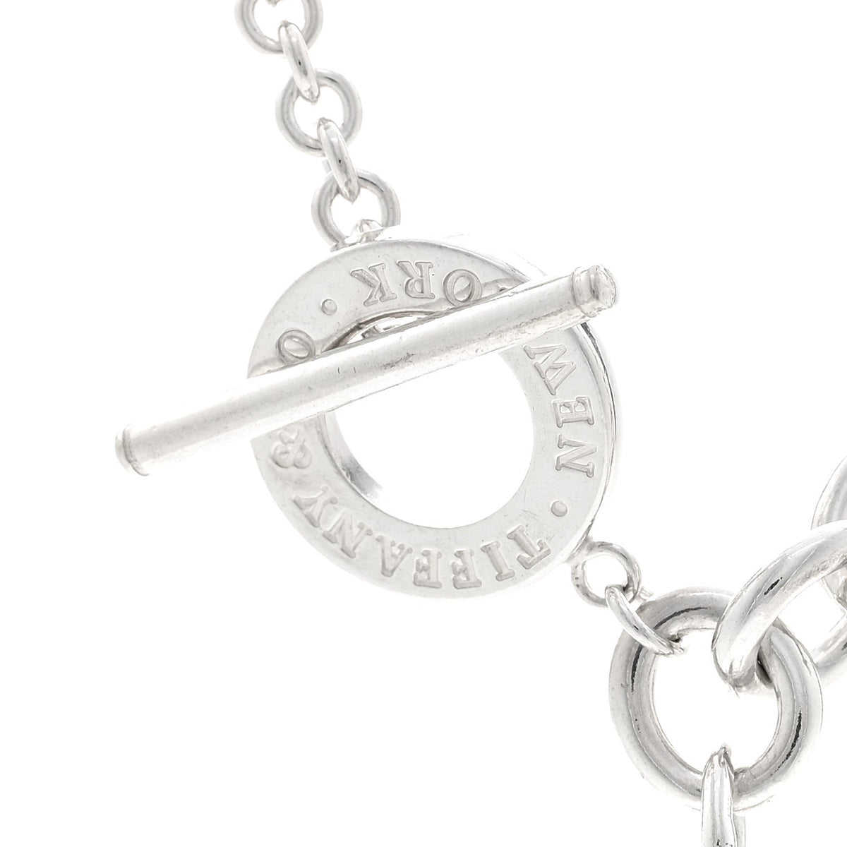 Sterling Silver Return to Tiffany Heart Tag Toggle Necklace