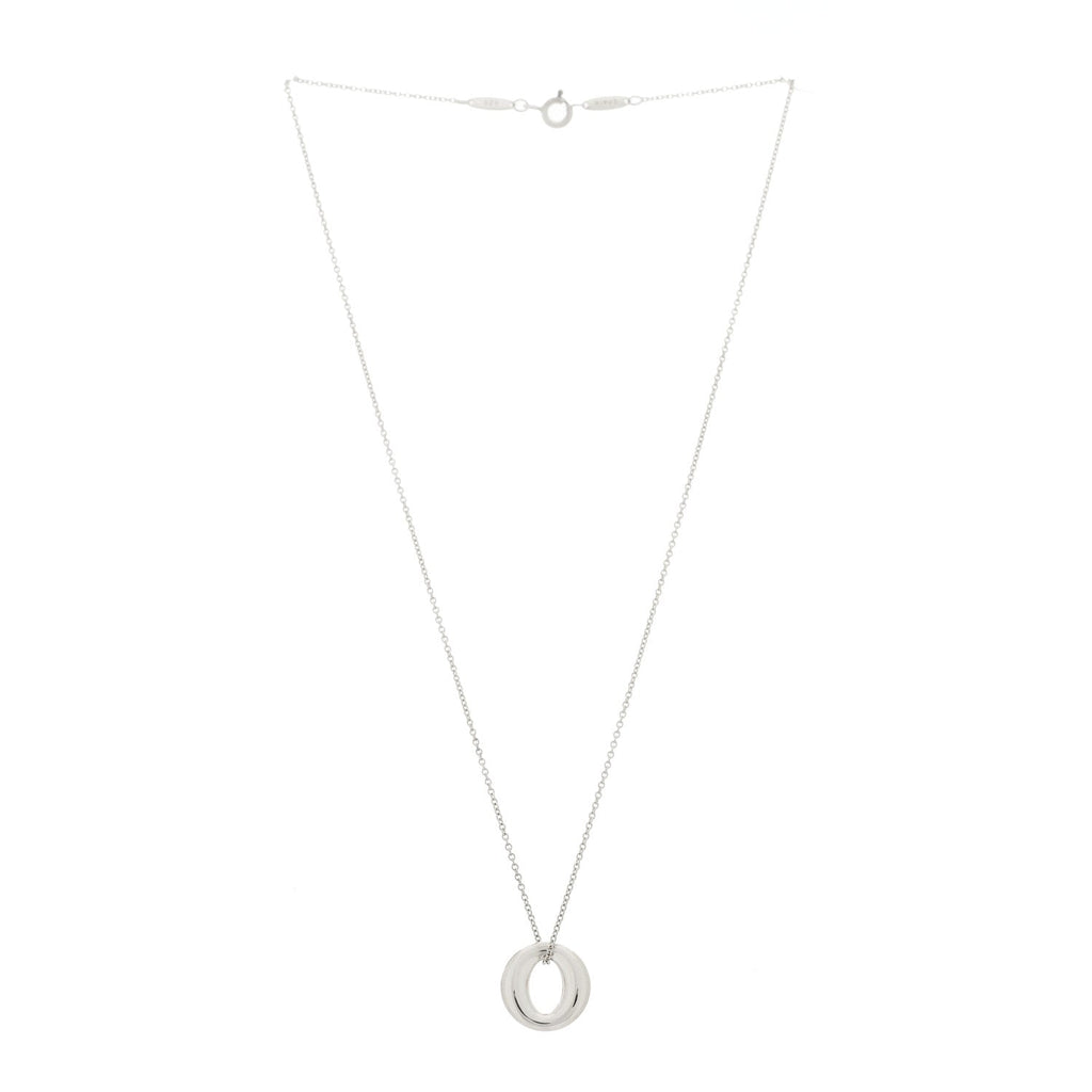 Sterling Silver Elsa Peretti Sevillana Pendant Necklace