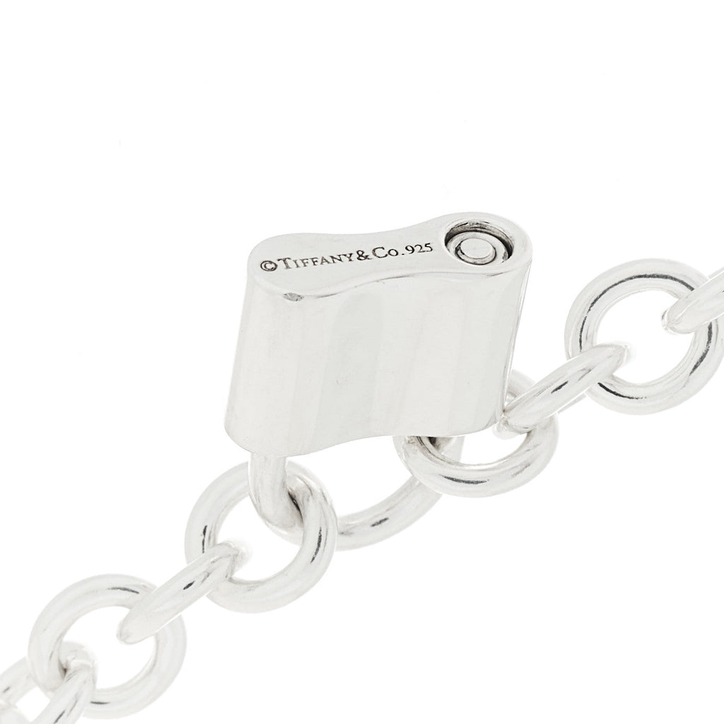 Sterling Silver 1837 Lock Charm Necklace