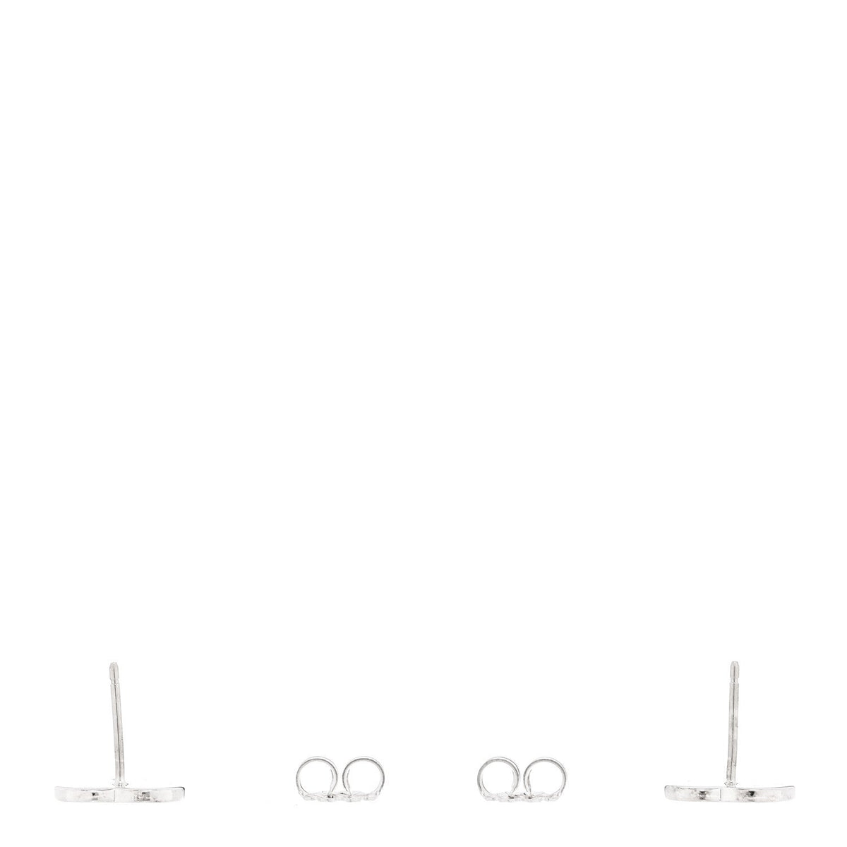 Sterling Silver Mini Return To Tiffany Heart Tag Earrings
