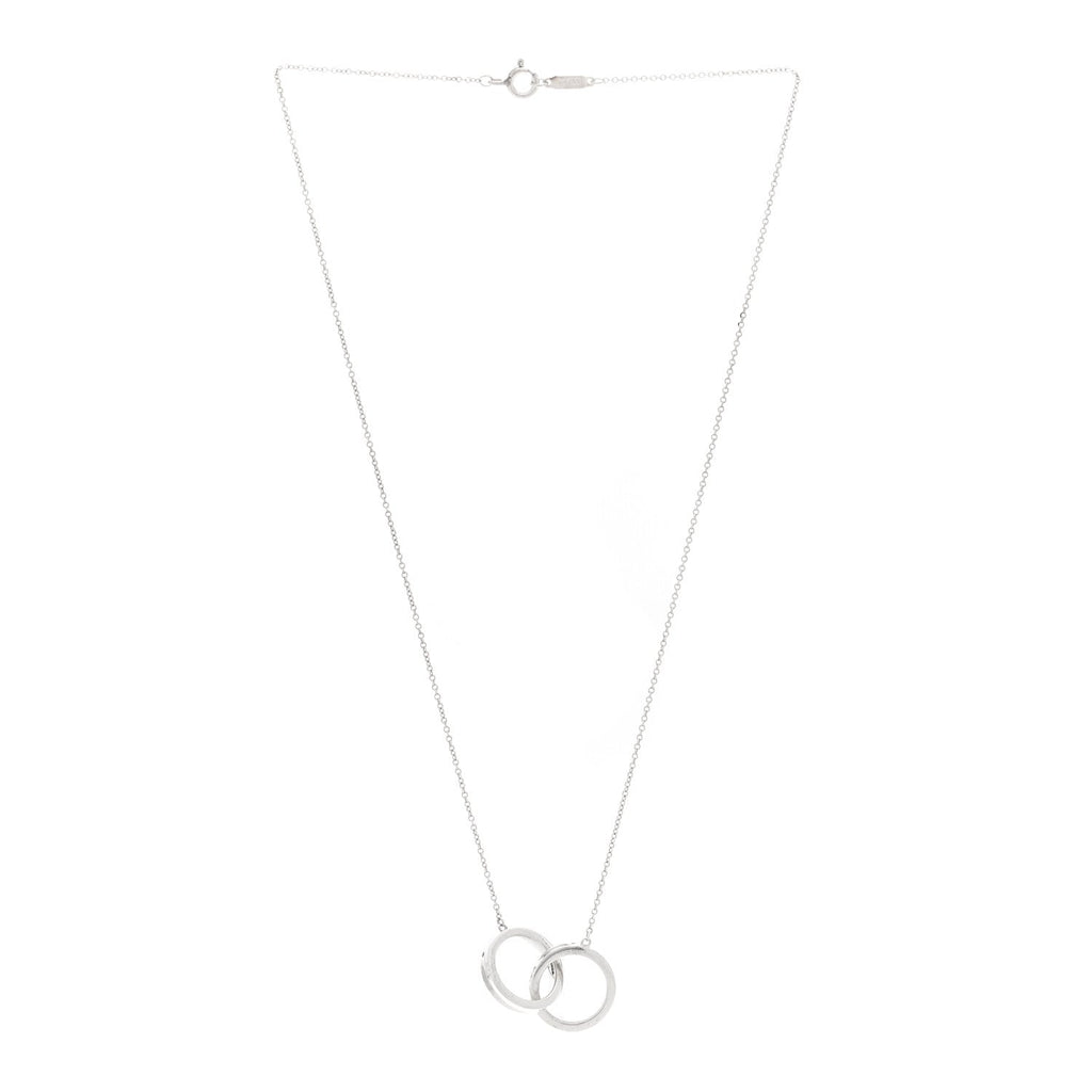 Sterling Silver 1837 Interlocking Circles Pendant Necklace