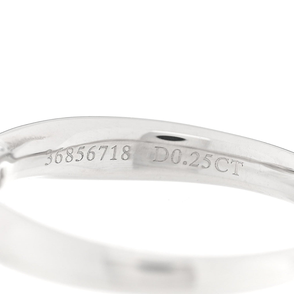 Platinum Diamond .25ct Harmony Solitaire Engagement Ring 45 3.25