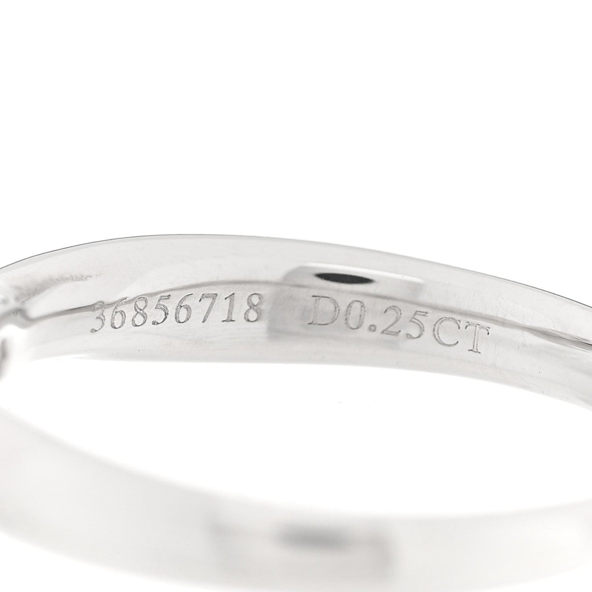 Platinum Diamond .25ct Harmony Solitaire Engagement Ring 45 3.25
