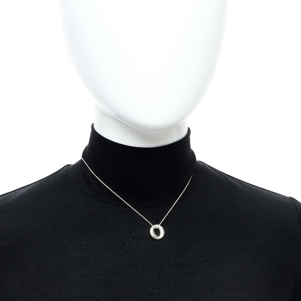 Sterling Silver Elsa Peretti Sevillana Pendant Necklace