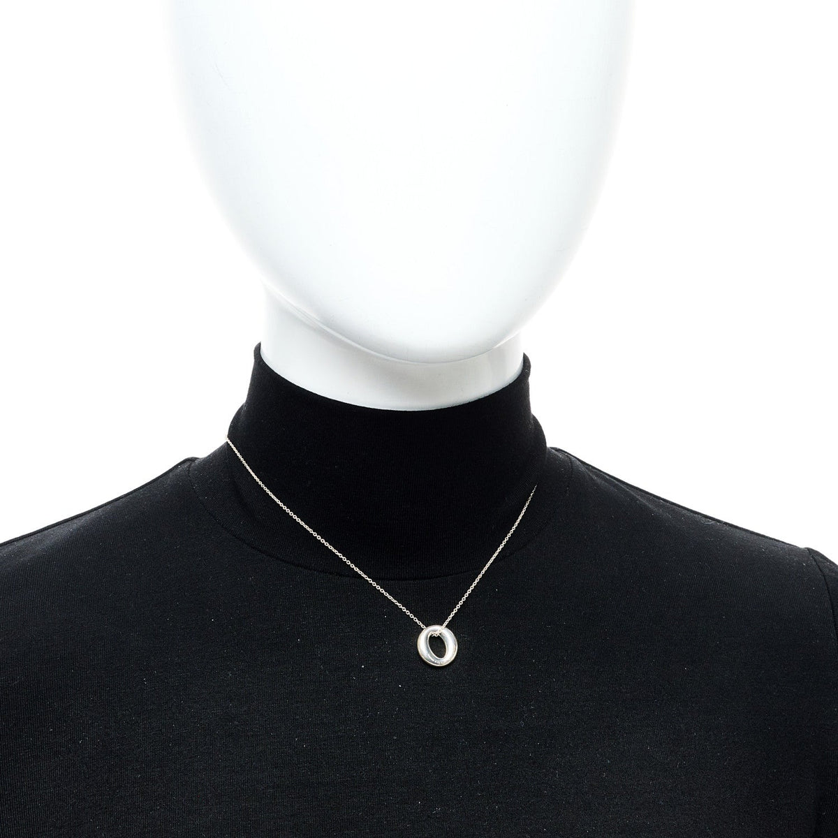 Sterling Silver Elsa Peretti Sevillana Pendant Necklace
