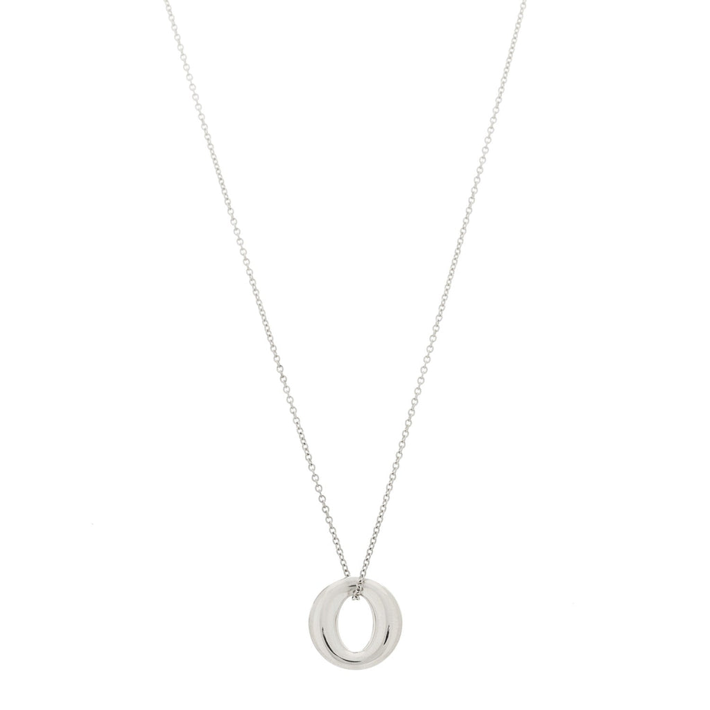 Sterling Silver Elsa Peretti Sevillana Pendant Necklace