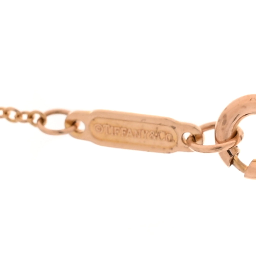 18K Rose Gold Diamond Atlas Pierced Pendant Necklace