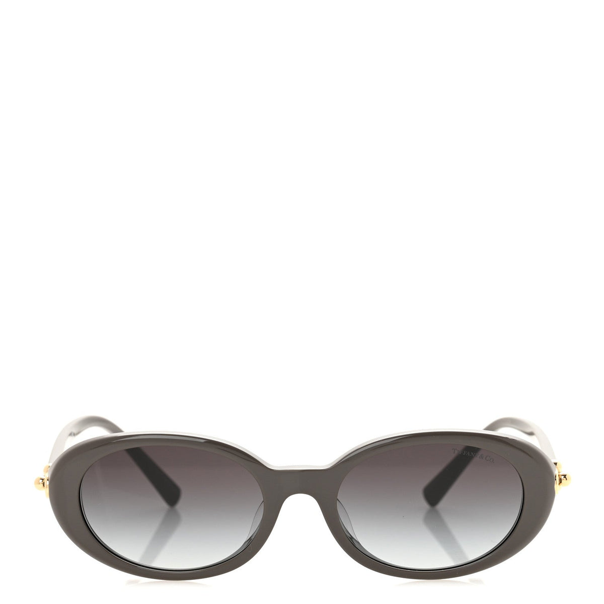 Acetate HardWear Oval Sunglasses TF4242D Milky Brown