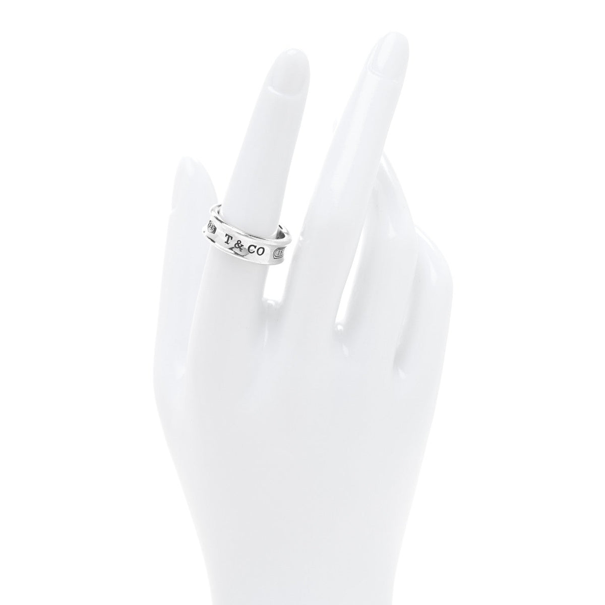 Sterling Silver 1837 Band Ring 54 7