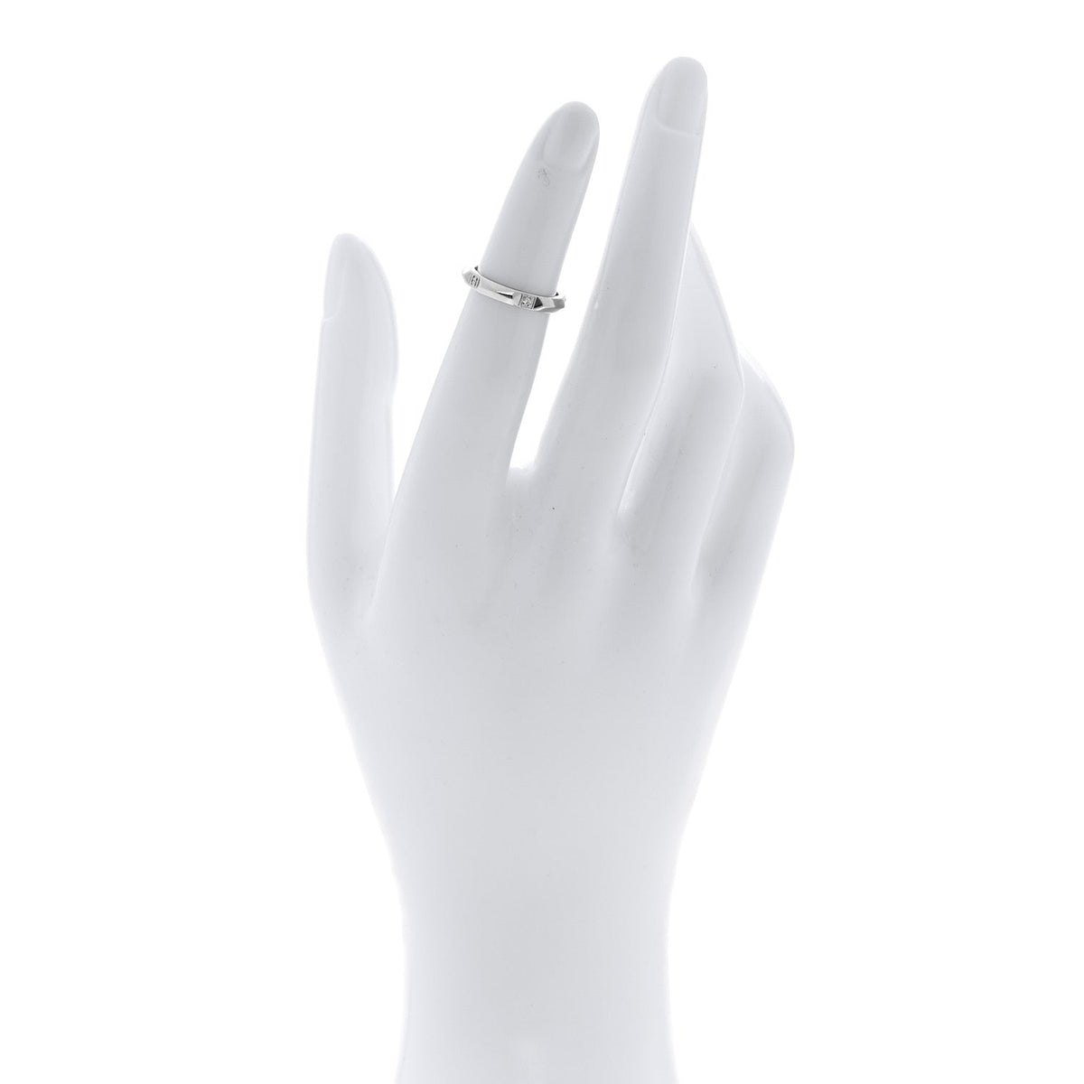 Platinum Diamond 2.5mm True Band Ring 45 3.25