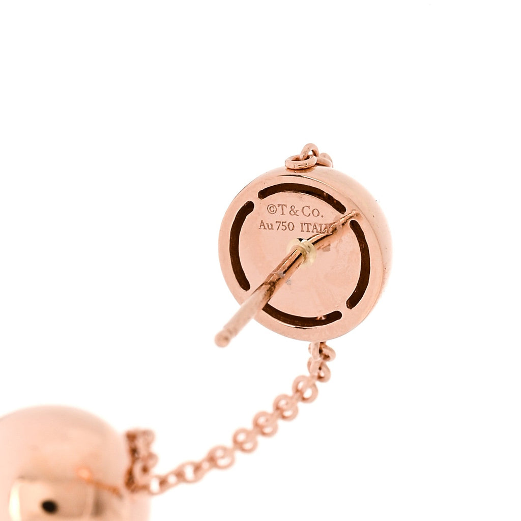 18K Rose Gold Hardwear Triple Drop Earrings