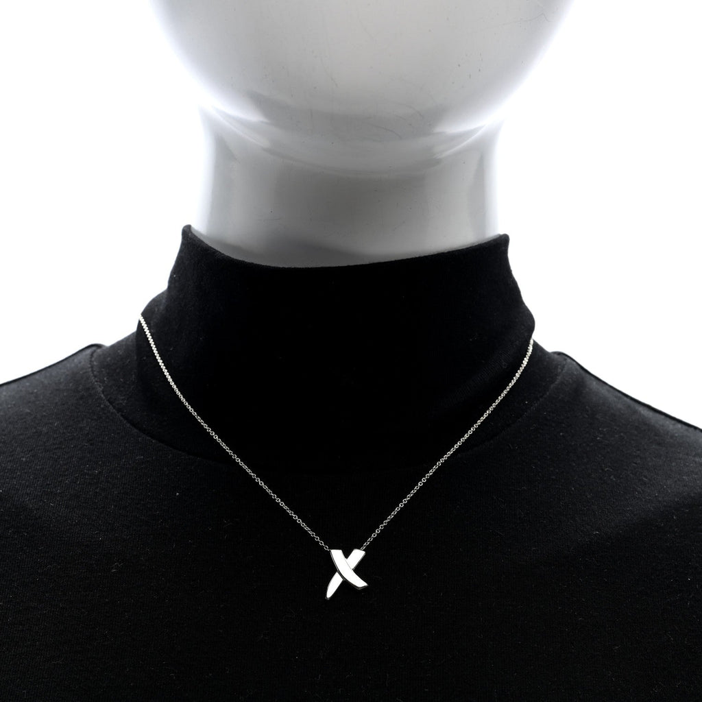 Sterling Silver Paloma Picasso Graffiti X Pendant Necklace