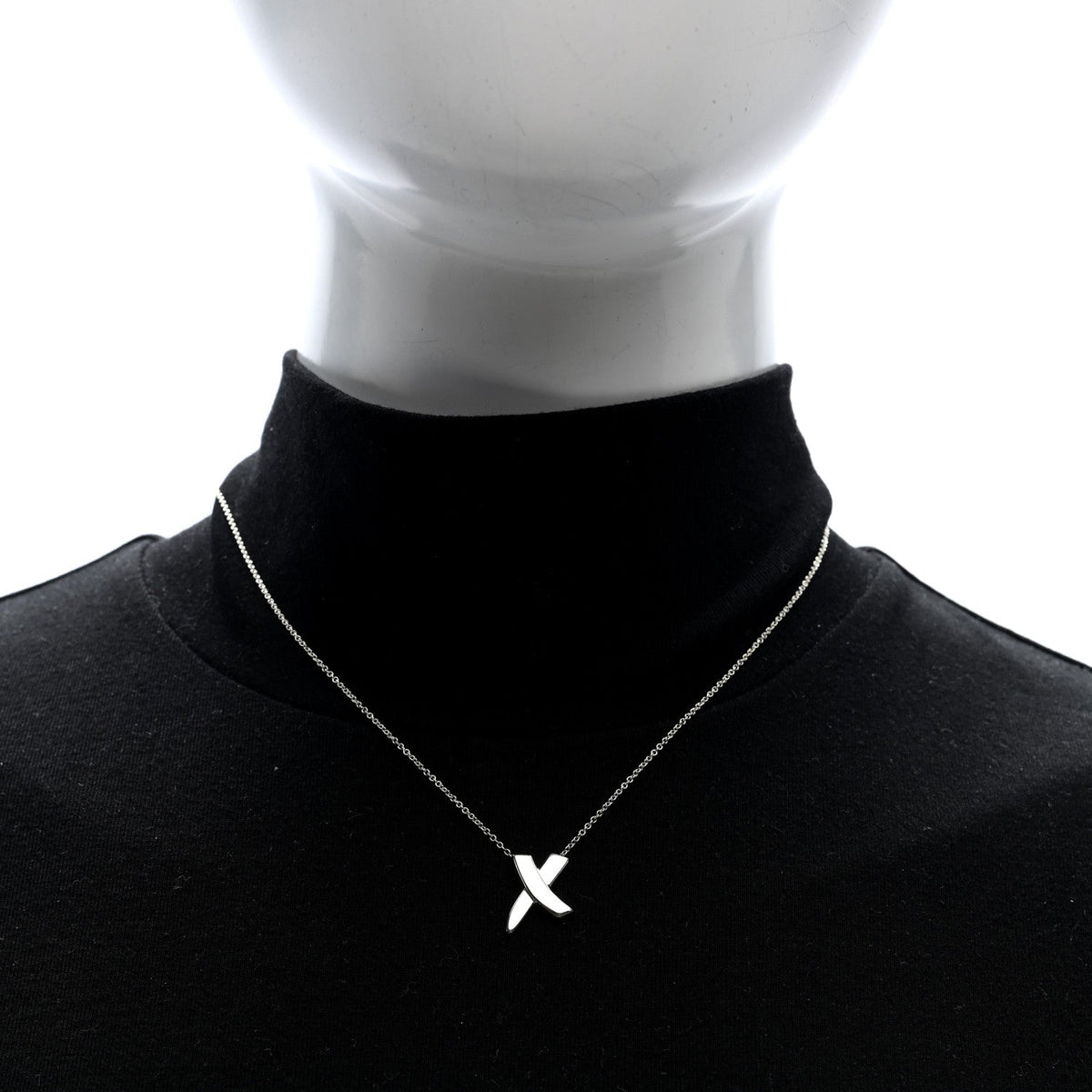 Sterling Silver Paloma Picasso Graffiti X Pendant Necklace