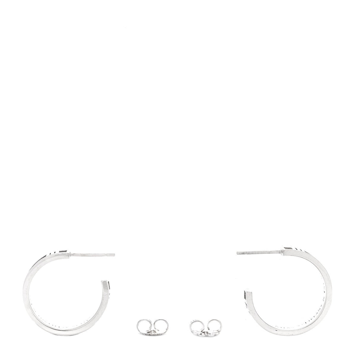 Sterling Silver Atlas Hoop Earrings