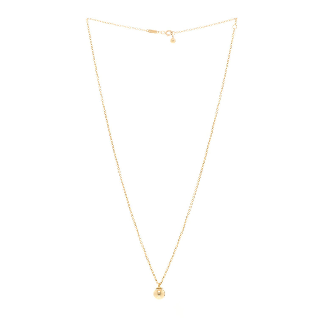 18K Yellow Gold 8mm HardWear Ball Pendant Necklace