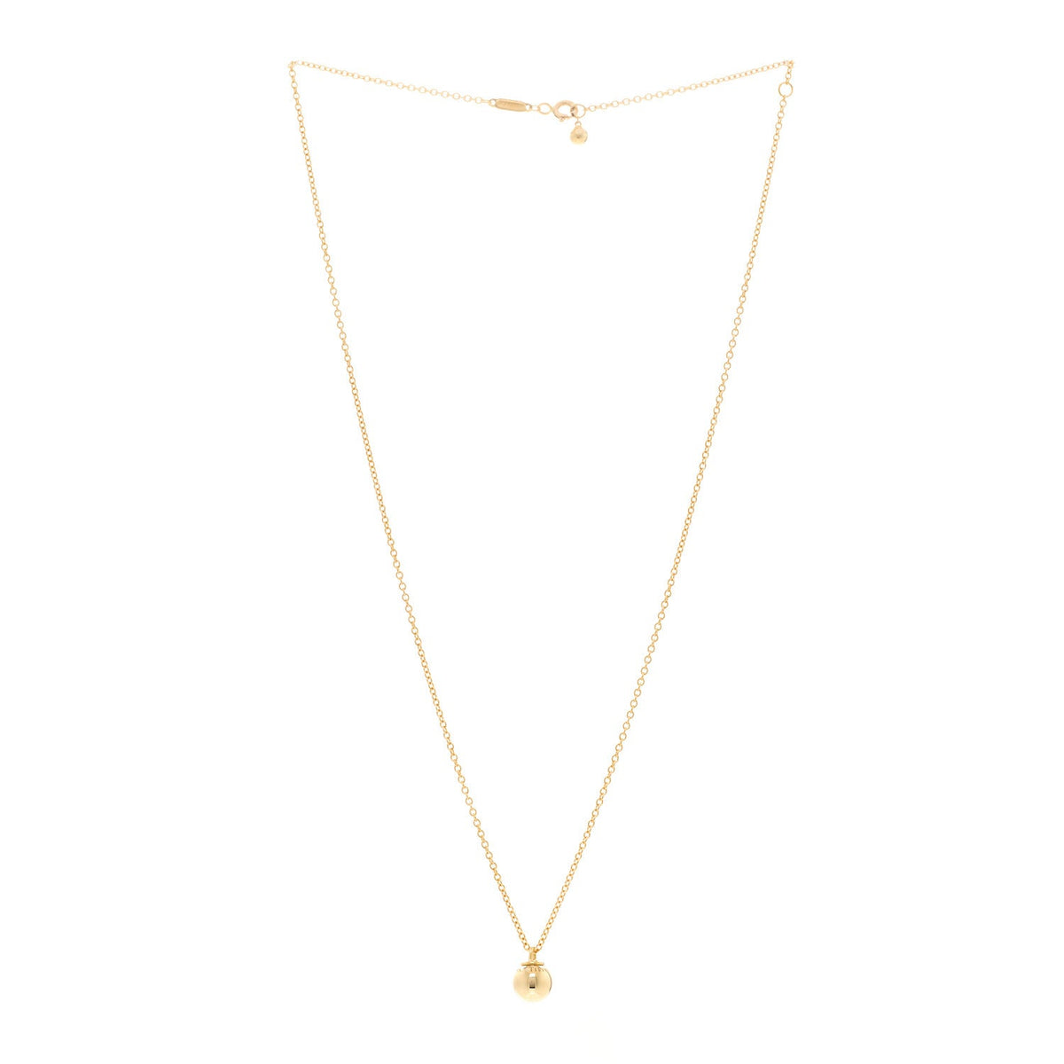 18K Yellow Gold 8mm HardWear Ball Pendant Necklace