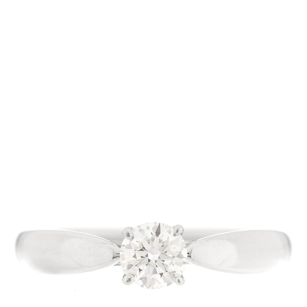 Platinum Diamond .25ct Harmony Solitaire Engagement Ring 45 3.25