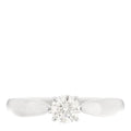 Platinum Diamond .25ct Harmony Solitaire Engagement Ring 45 3.25