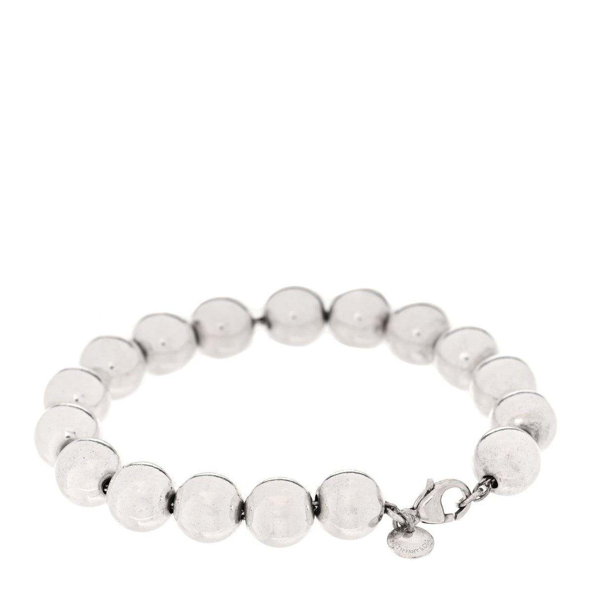 Sterling Silver 10mm Hardwear Ball Bracelet