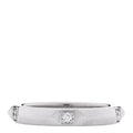 Platinum Diamond 2.5mm True Band Ring 45 3.25