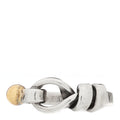 Sterling Silver 18K Yellow Gold Hook Ring 53 6.25