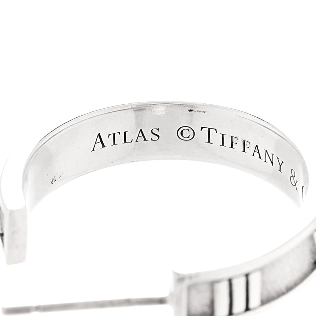 Sterling Silver Atlas Hoop Earrings