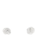 Sterling Silver Twist Knot Earrings