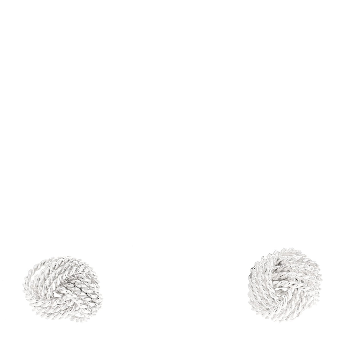 Sterling Silver Twist Knot Earrings