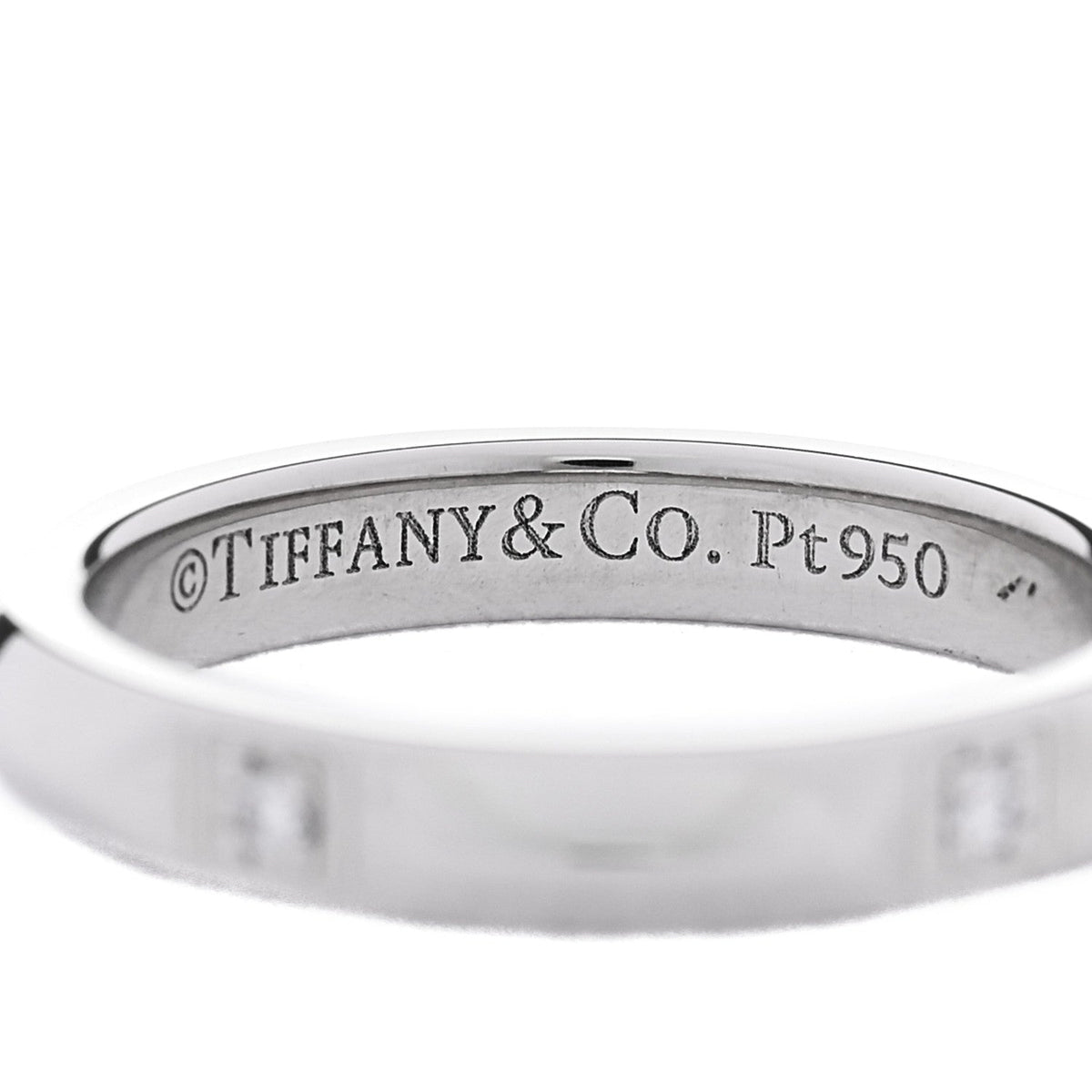 Platinum Diamond 2.5mm True Band Ring 45 3.25