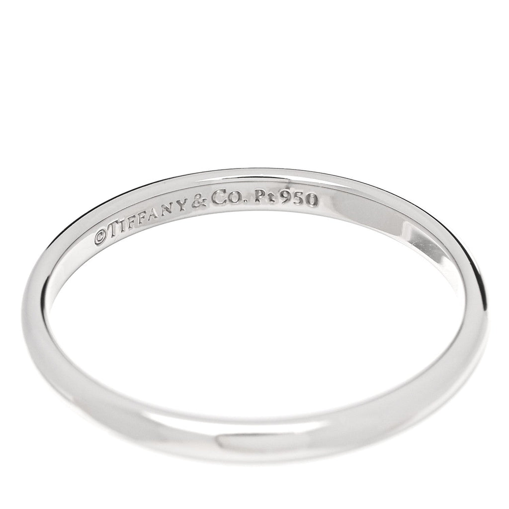 Platinum 2mm Forever Wedding Band Ring 51 5.75