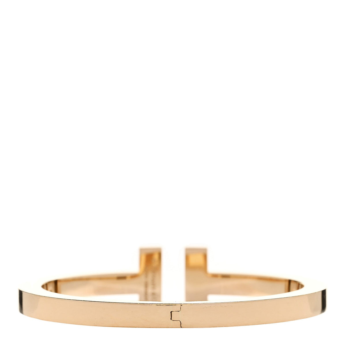 18K Yellow Gold T Square Bracelet