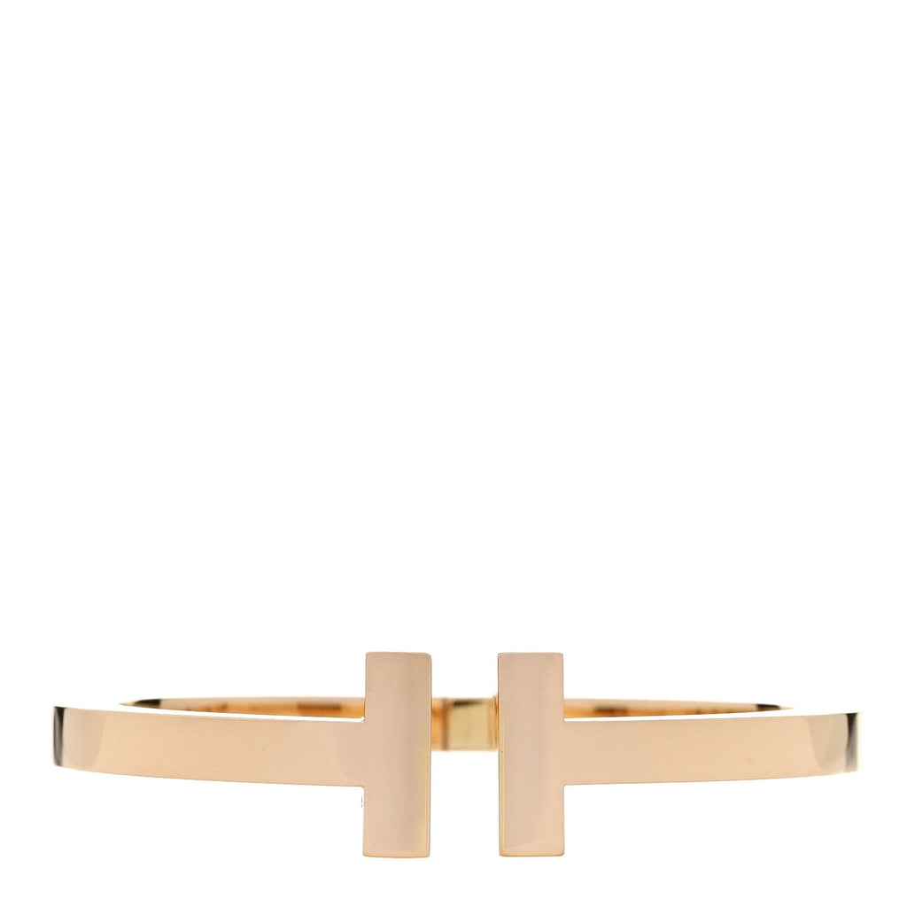 18K Yellow Gold T Square Bracelet