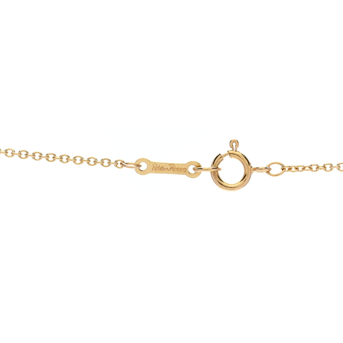 18K Yellow Gold Zodiac Aries Pendant Necklace