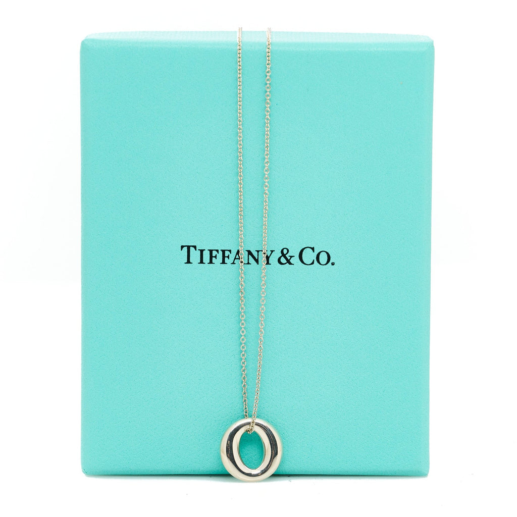 Sterling Silver Elsa Peretti Sevillana Pendant Necklace