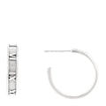 Sterling Silver Atlas Hoop Earrings
