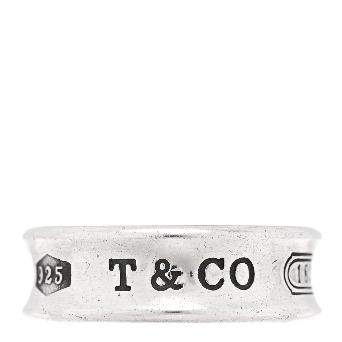 Sterling Silver 1837 Band Ring 54 7