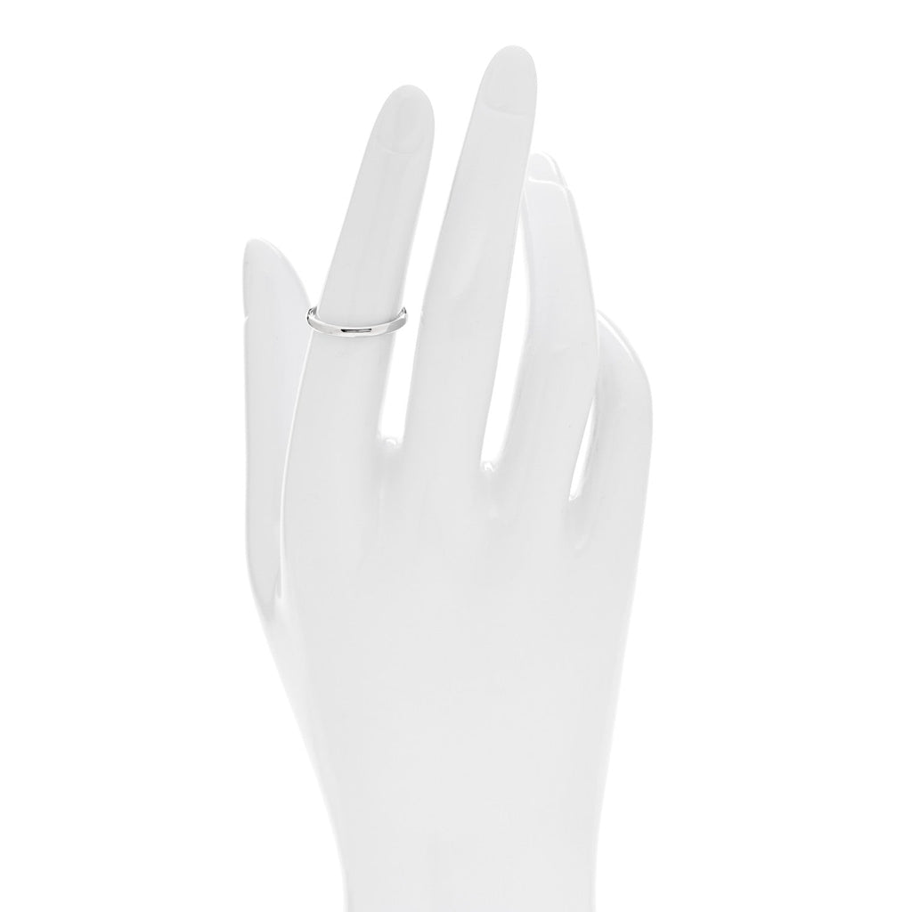 Platinum 2mm Forever Wedding Band Ring 51 5.75