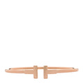 18K Rose Gold T Wire Bracelet