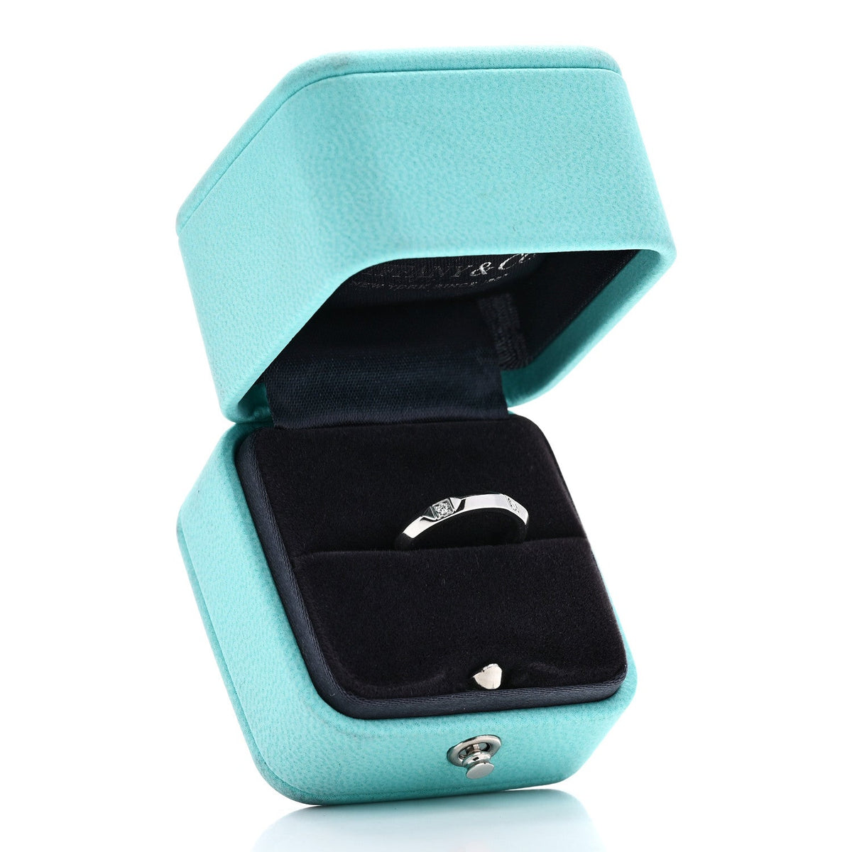 Platinum Diamond 2.5mm True Band Ring 45 3.25