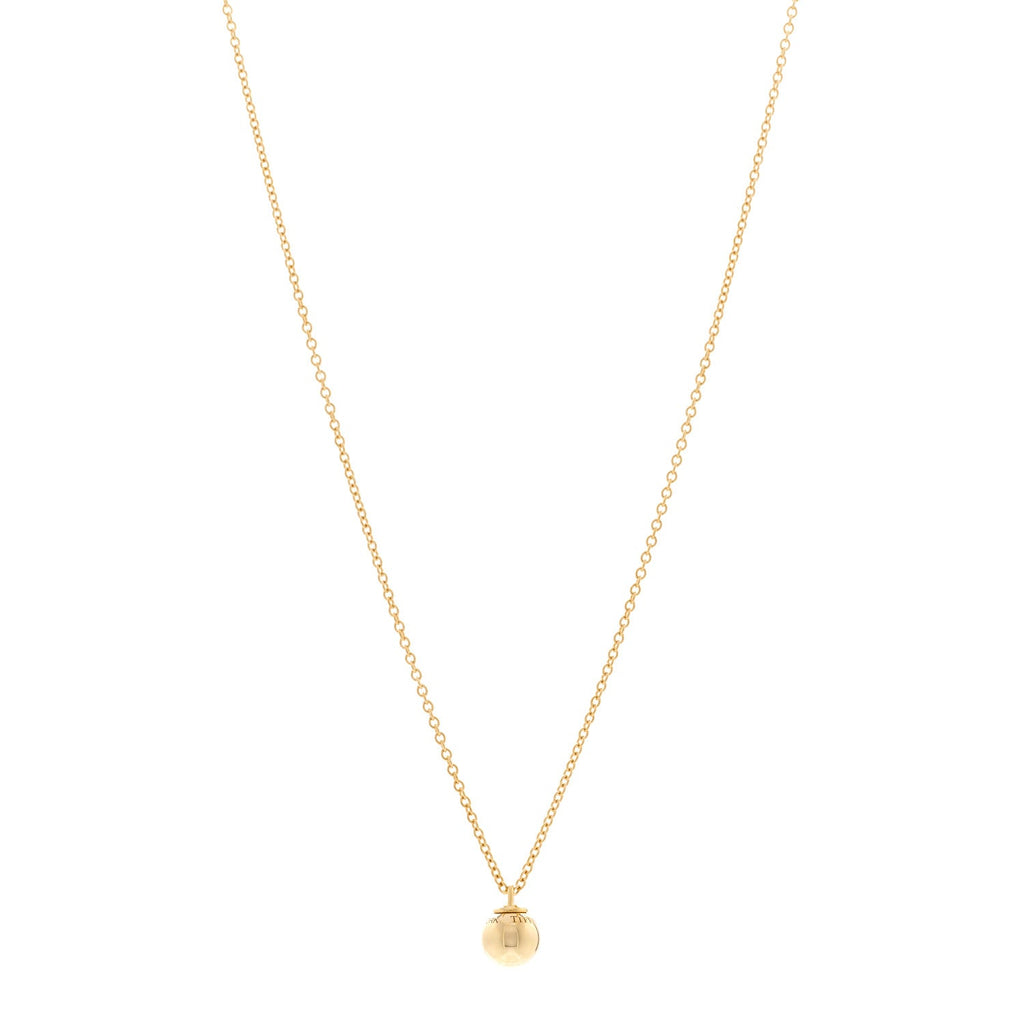 18K Yellow Gold 8mm HardWear Ball Pendant Necklace