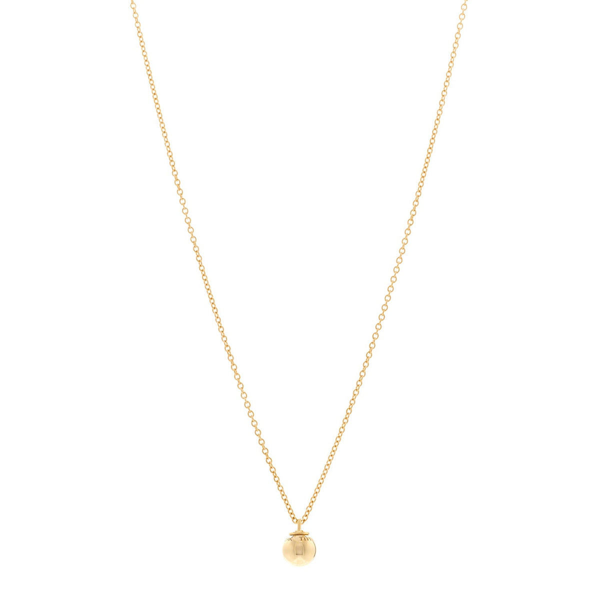 18K Yellow Gold 8mm HardWear Ball Pendant Necklace