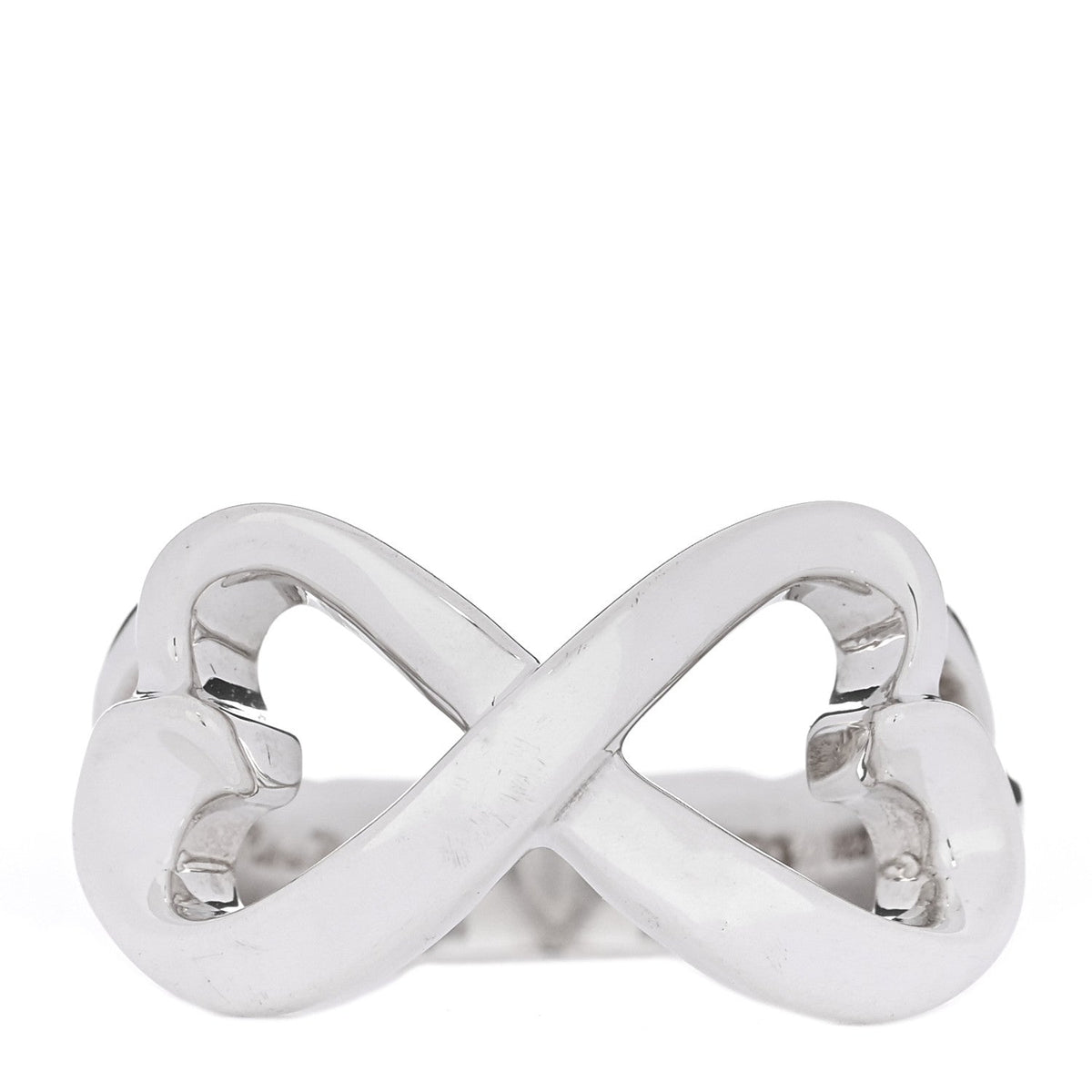 Sterling Silver Paloma Picasso Double Loving Heart Ring 52 6