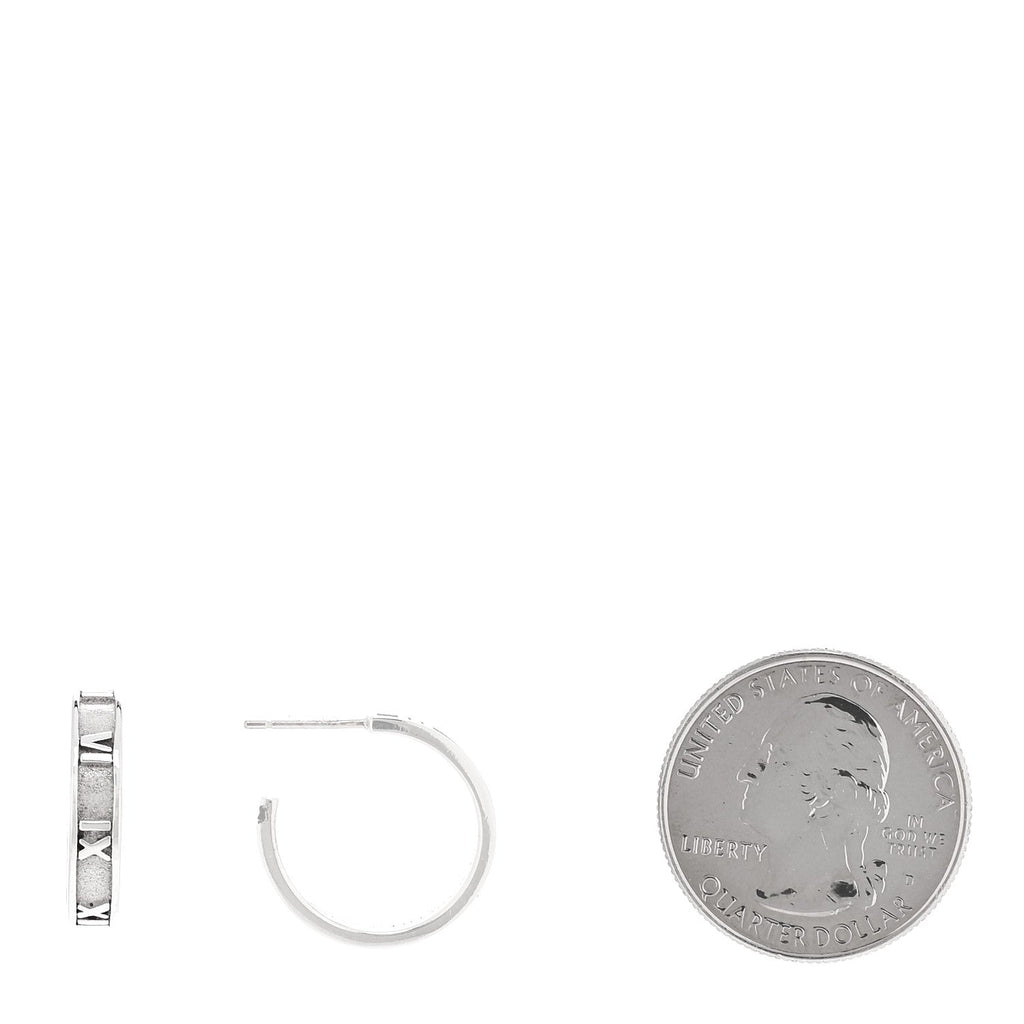 Sterling Silver Atlas Hoop Earrings