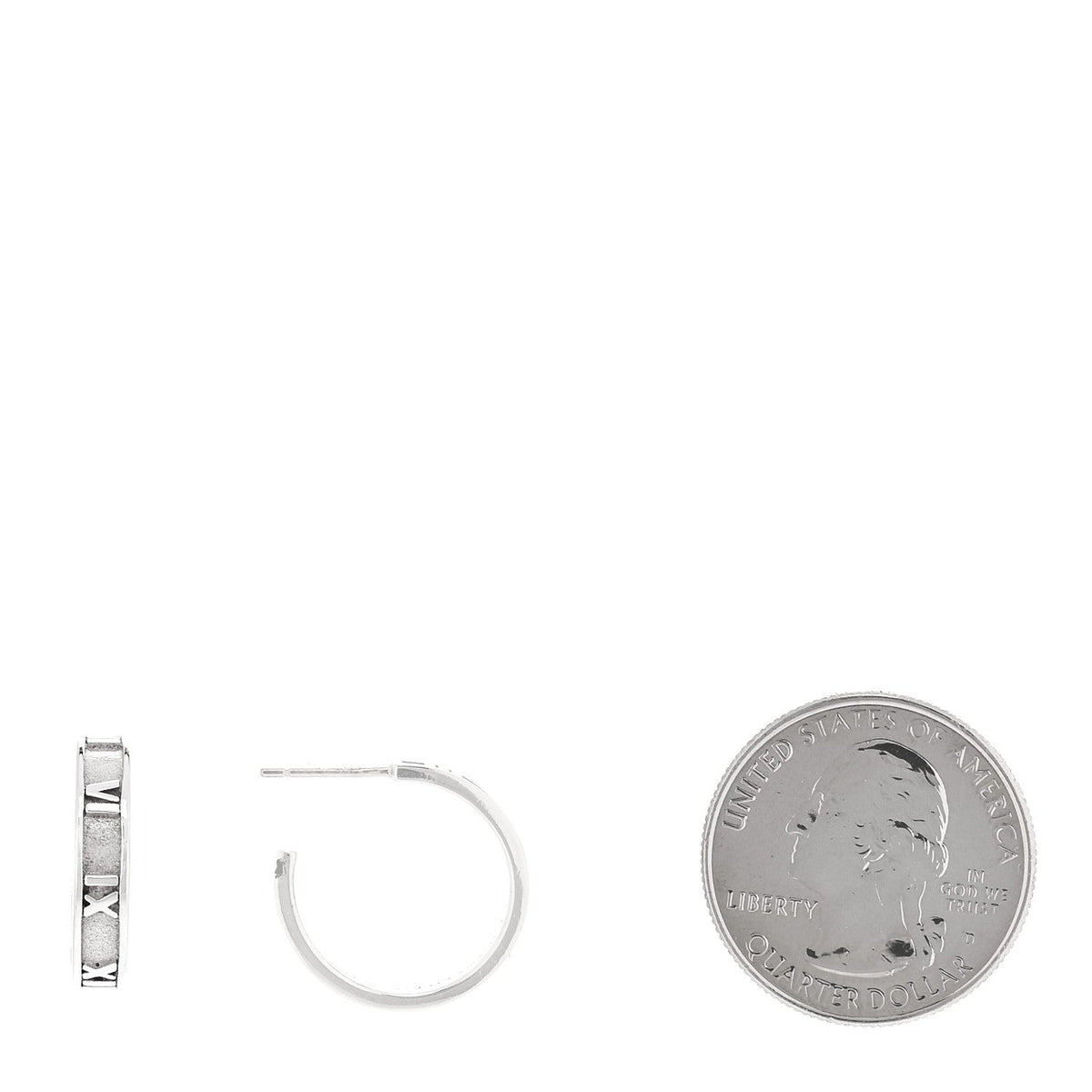 Sterling Silver Atlas Hoop Earrings